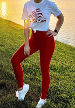 Load image into Gallery viewer, Candy Apple Leggings
